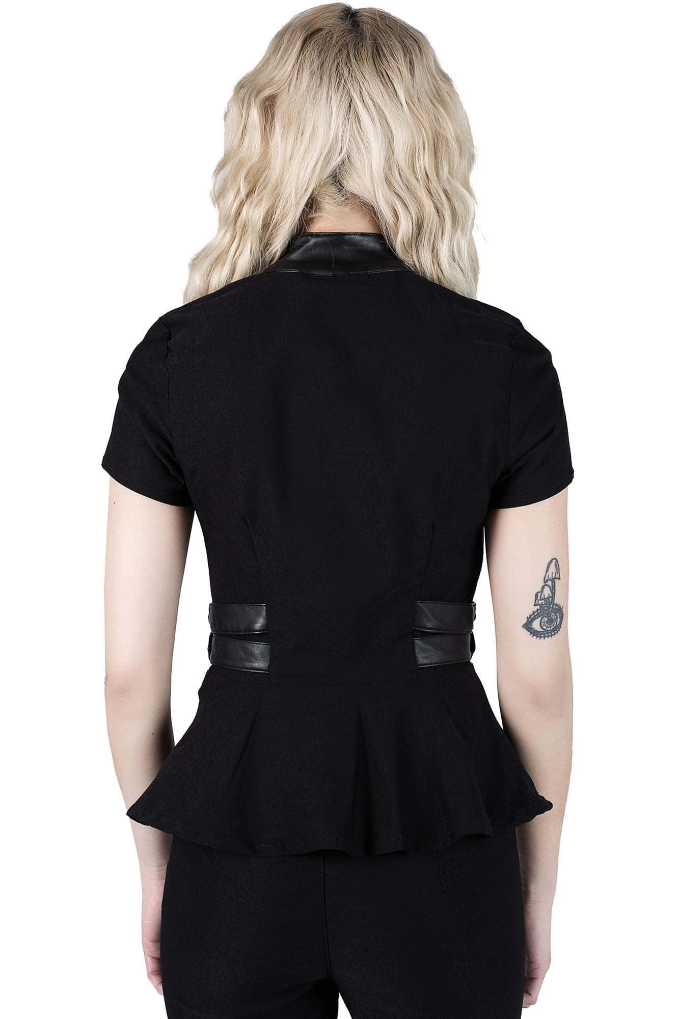 Killstar Dark Enterprise Top Black