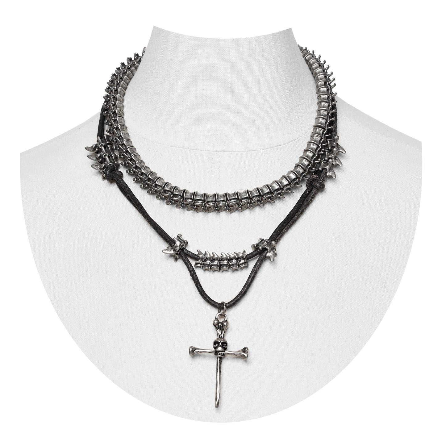 Vertebrae Necklace Set