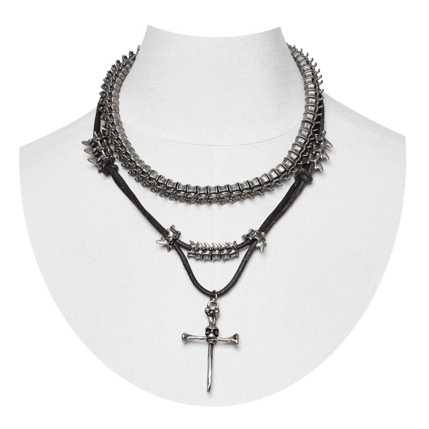 Vertebrae Necklace Set