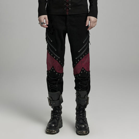 Cry Broek Zwart - Rood
