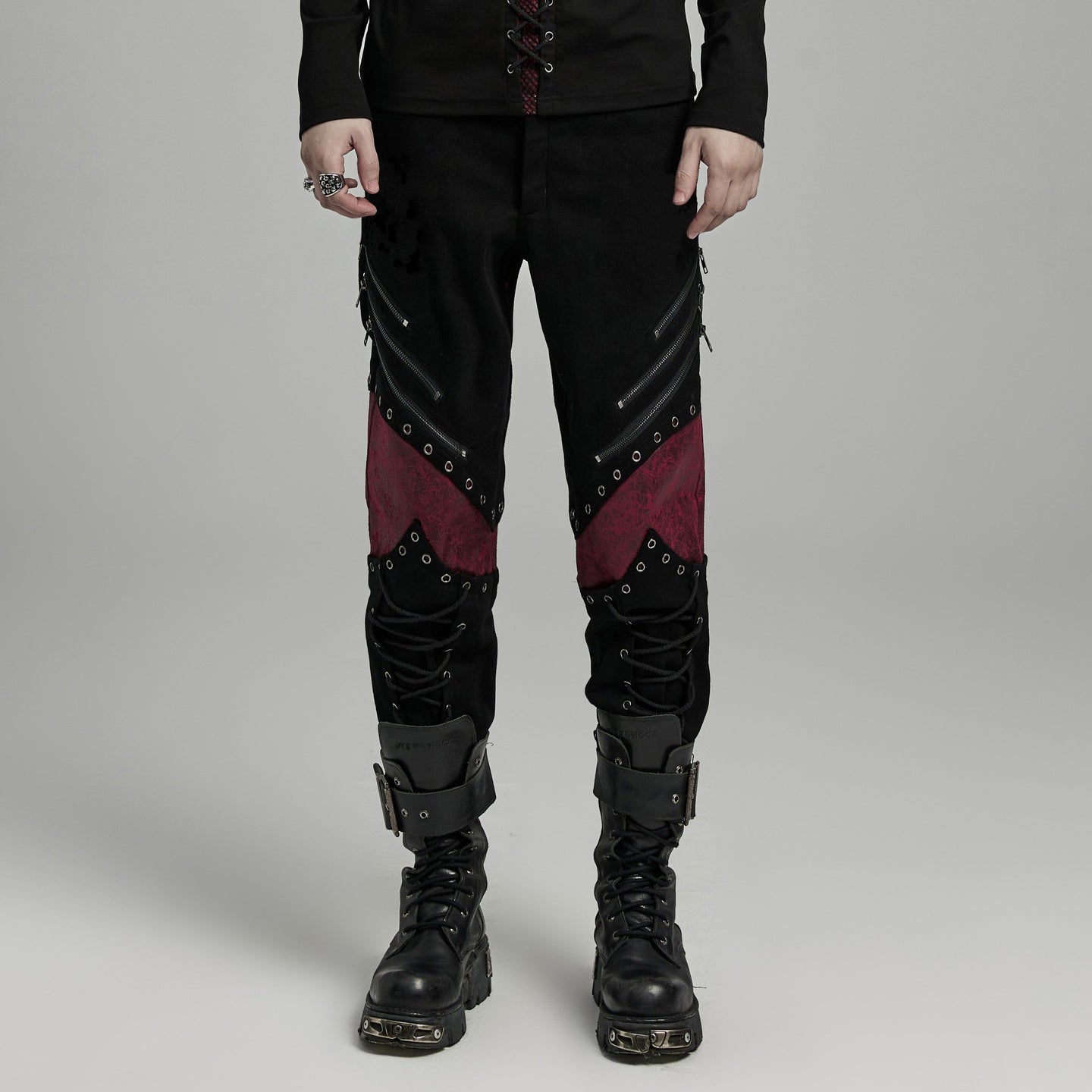 Cry Broek Zwart - Rood