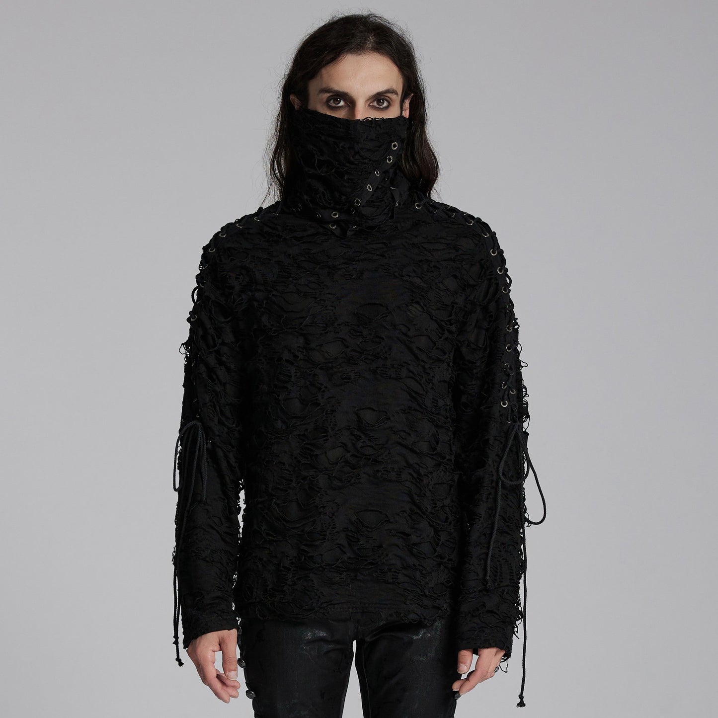 Find the Key Long Sleeve Top Black