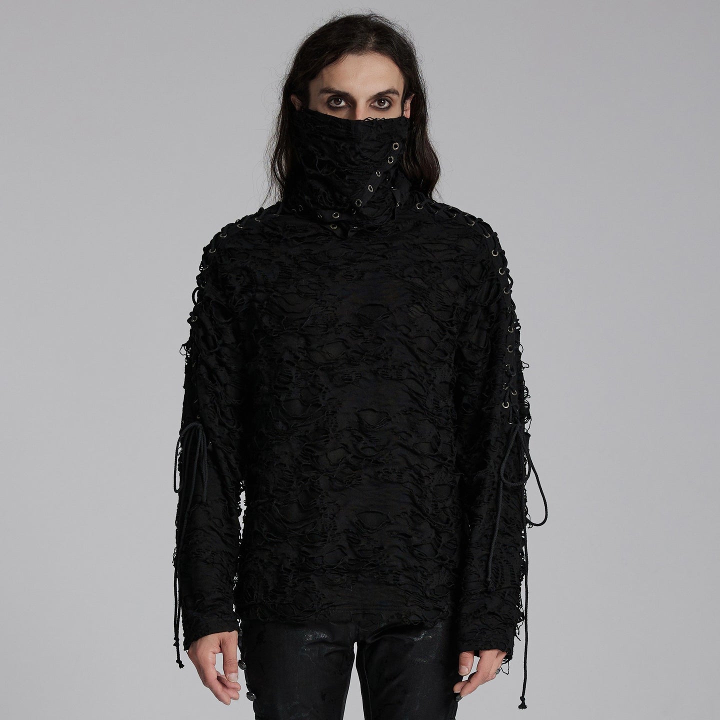 Find the Key Long Sleeve Top Black