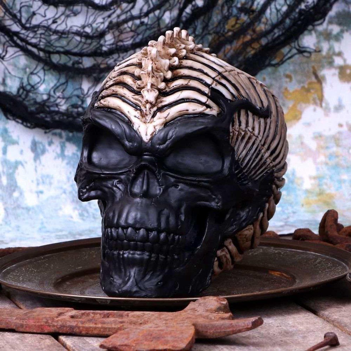 Spine Head Skull 18,5 cm