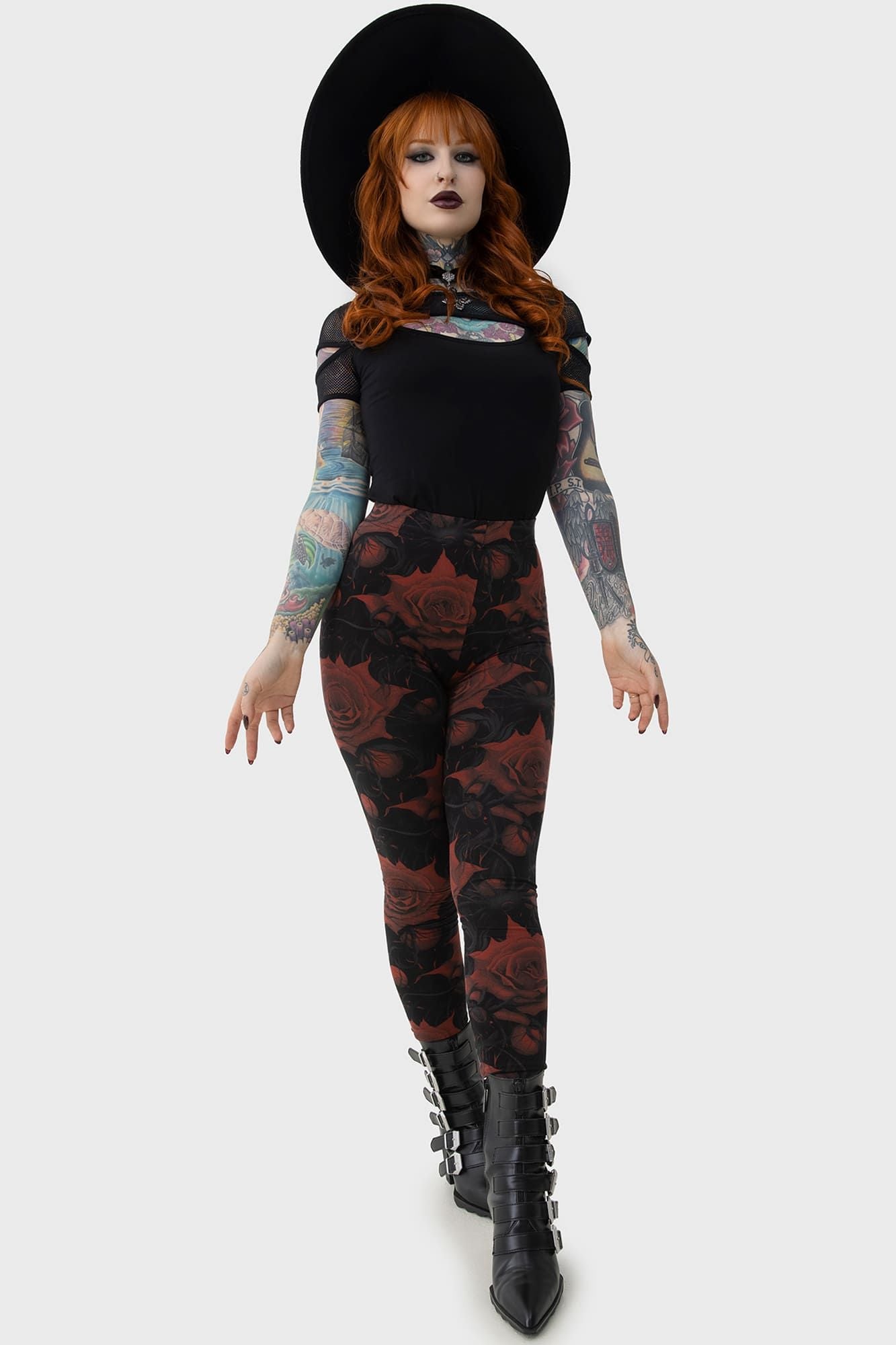 Killstar Blood Rose Legging