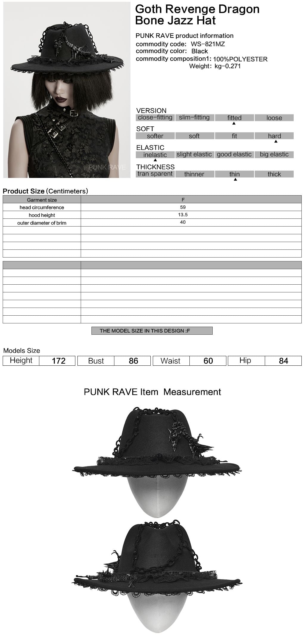 Fossil Hoed