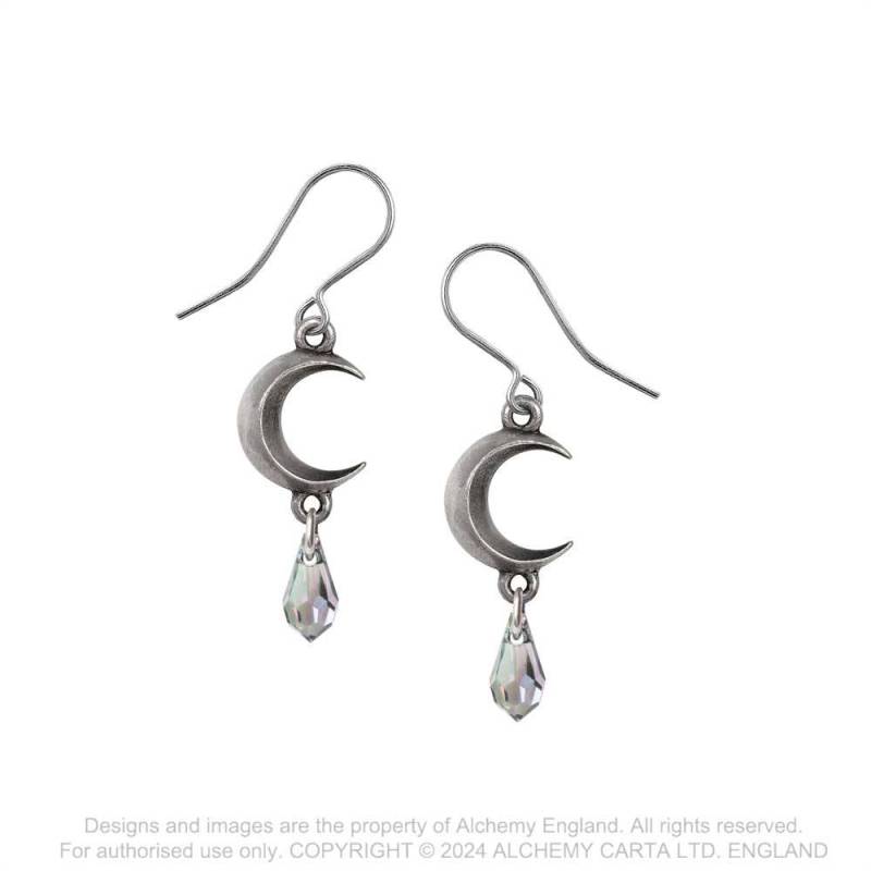 Tears of the Moon Earrings Crystal