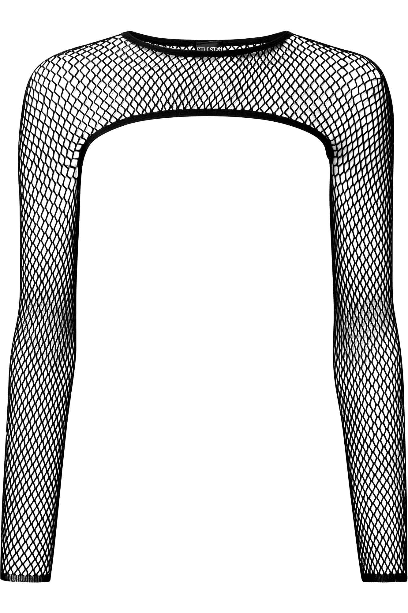 Killstar Bite Me Fishnet Bolero