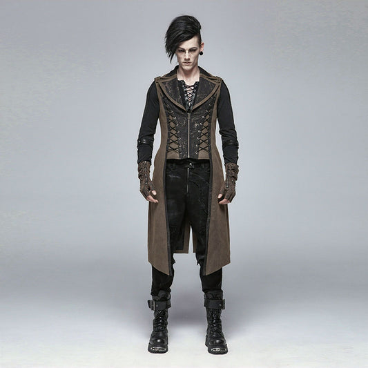 Stay Here Waistcoat Bruin