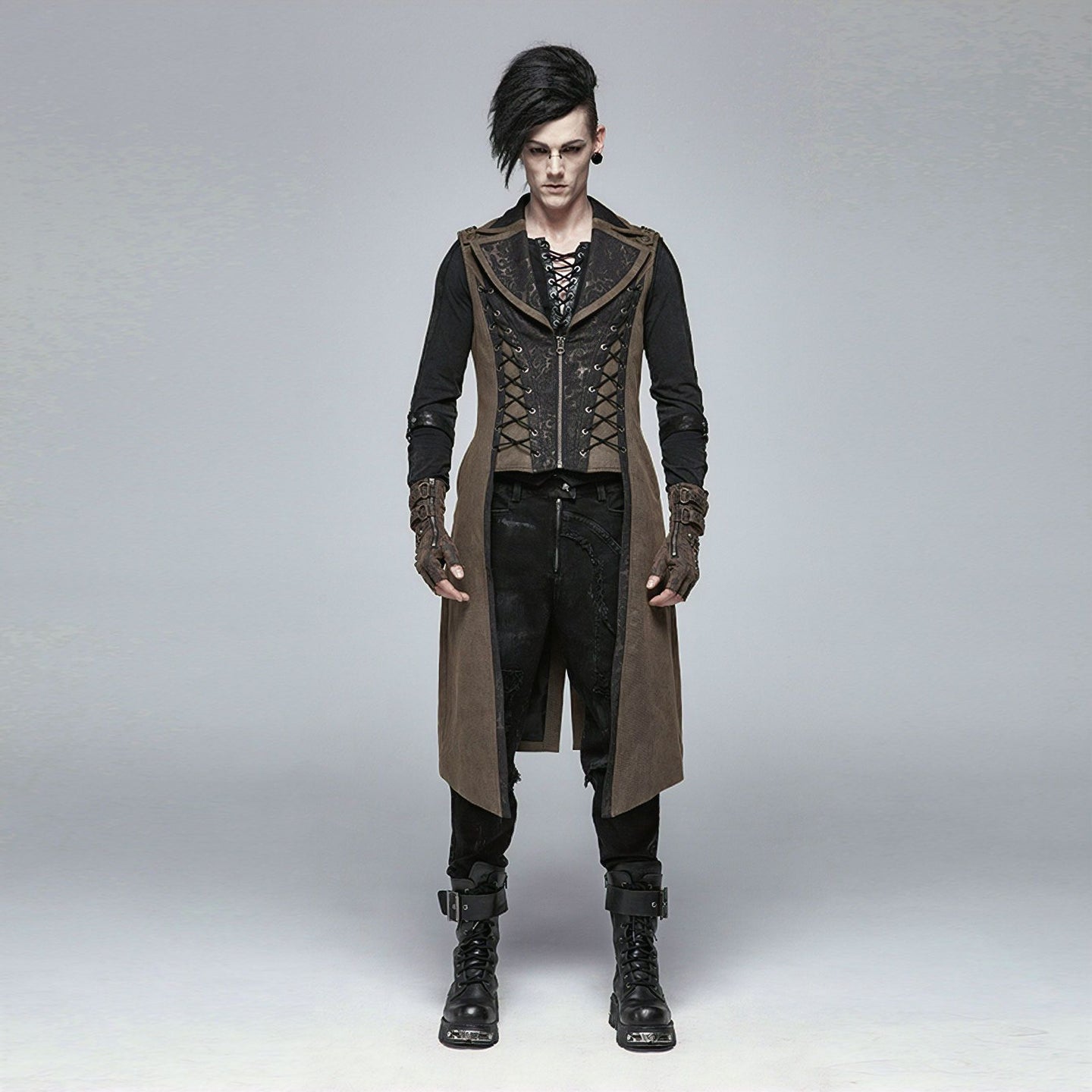 Stay Here Waistcoat Bruin