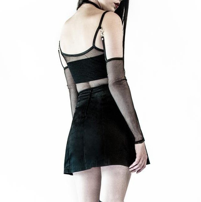 Lip Service Transformer Fishnet Top