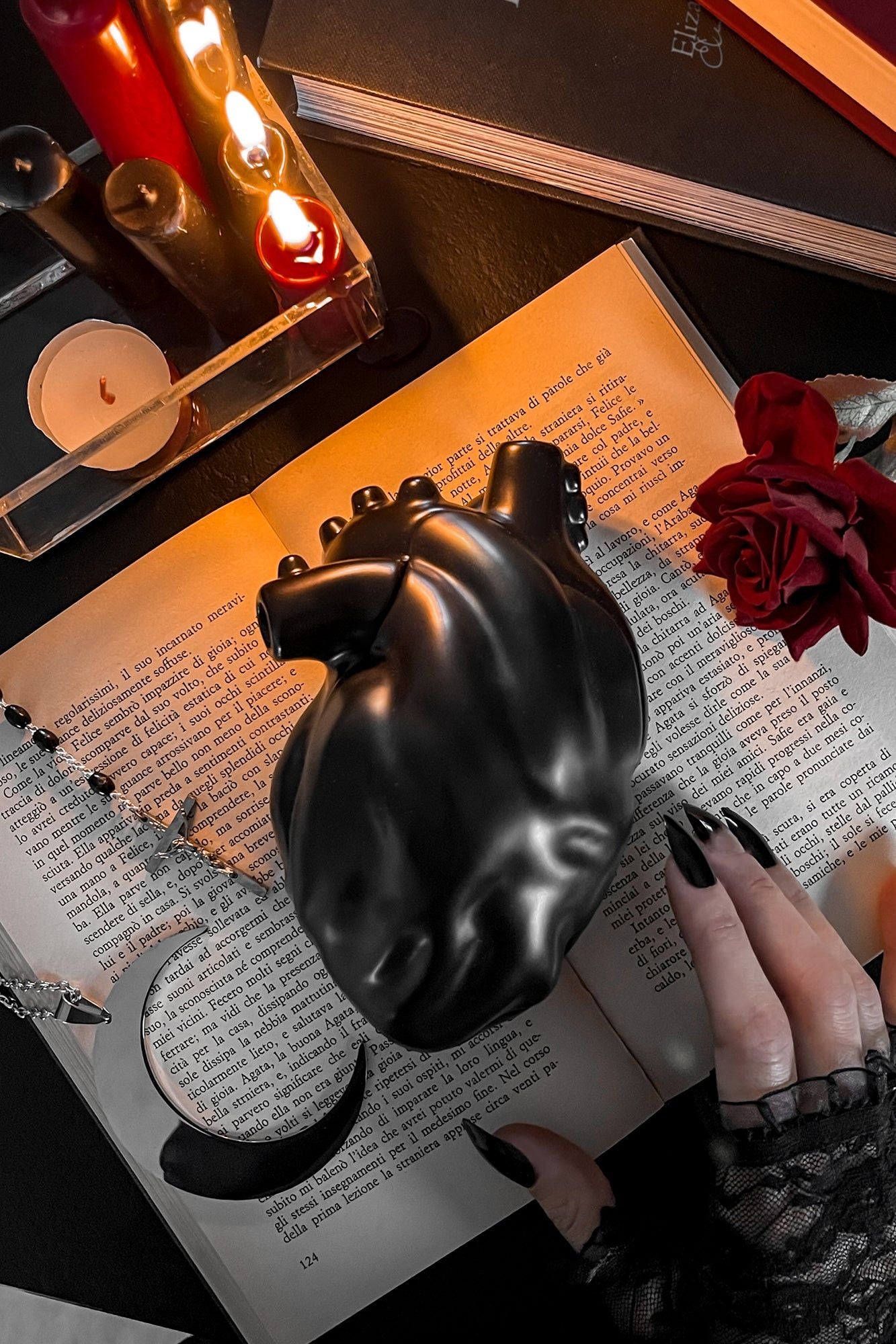 Killstar Black Heart Shaped Box
