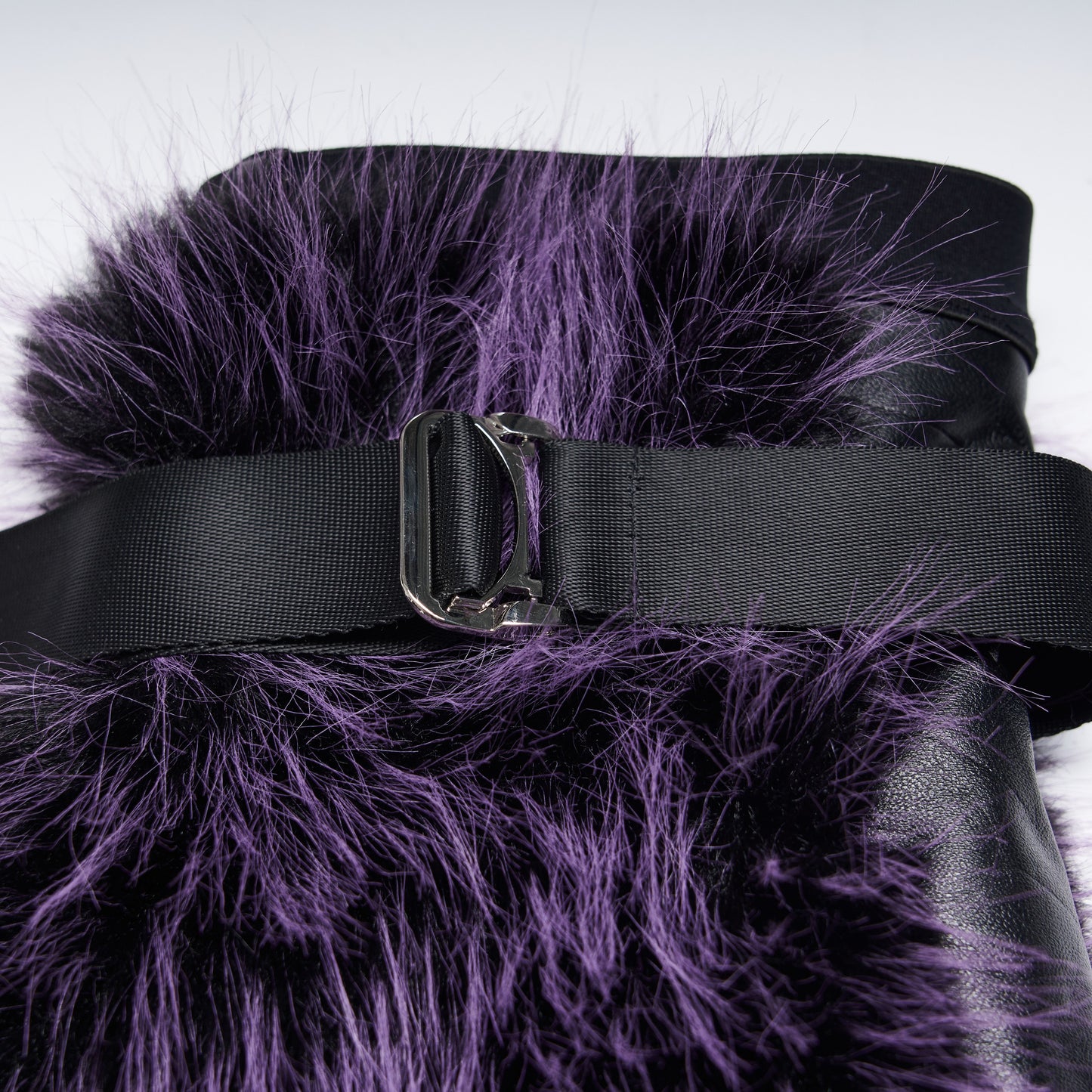 Meant to Be Beenwarmers Paars - Zwart