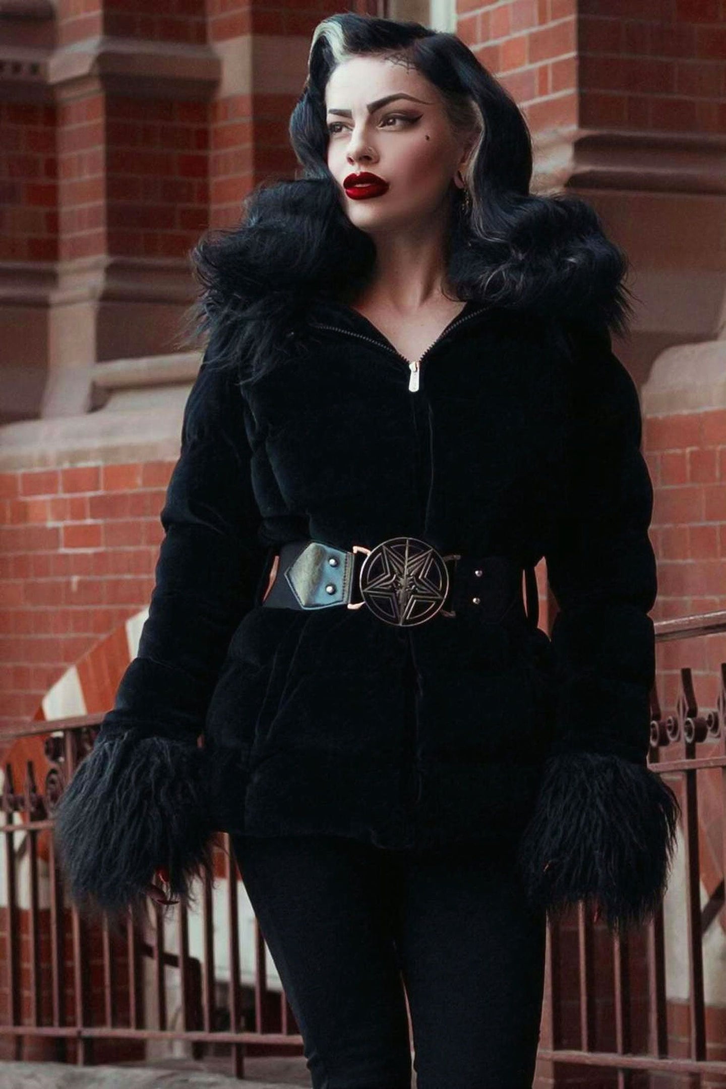Killstar Gates of Hell Hooded Coat