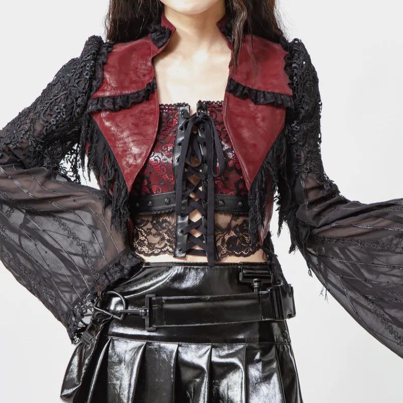 It's Real Bolero Jasje Rood - Zwart