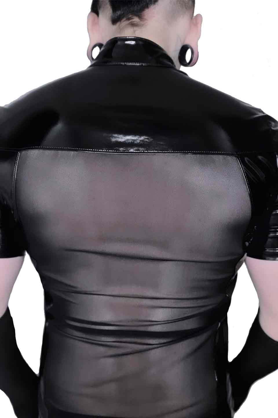 Vinyl & Mesh Shirt