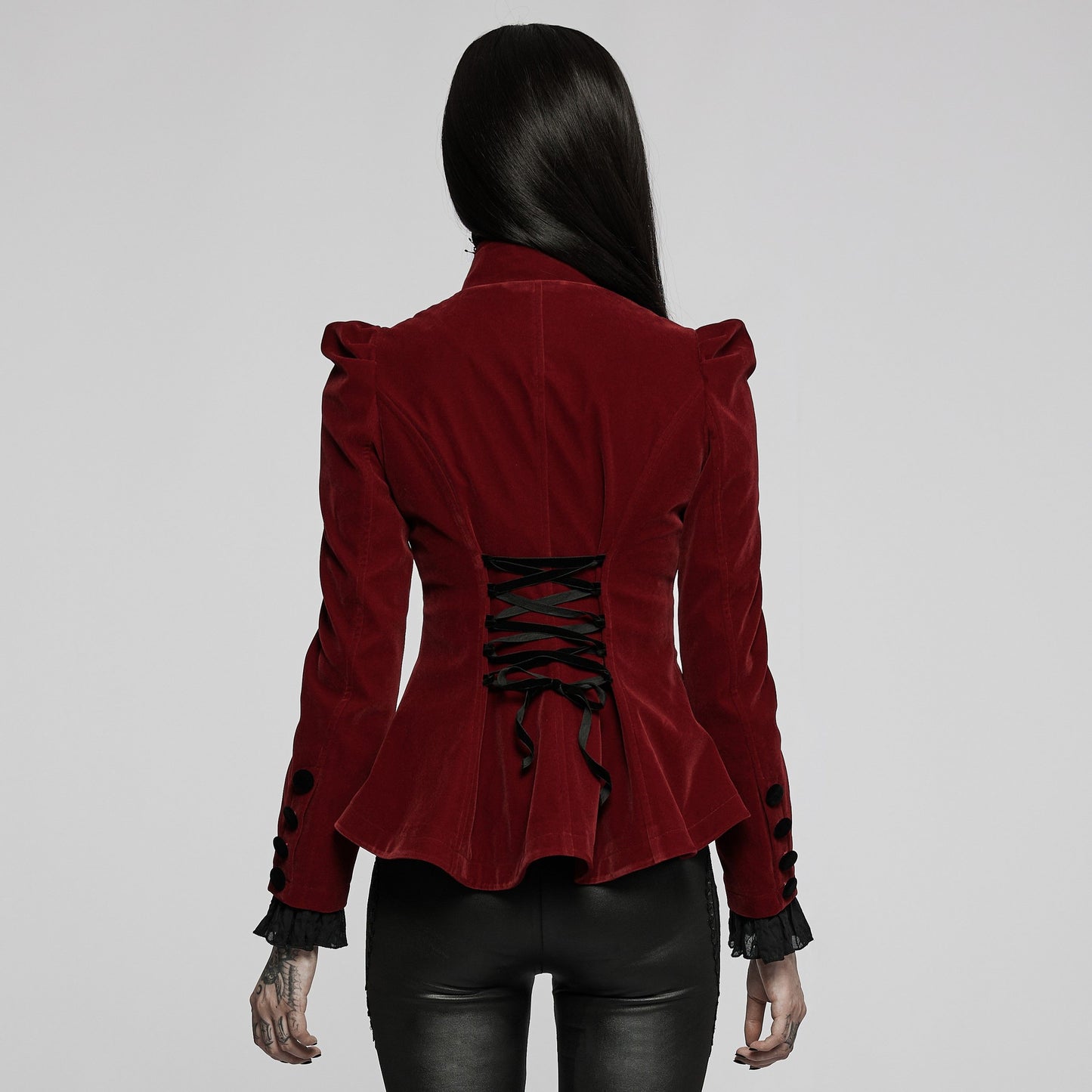 Nothing to Say Jacket Red - Black