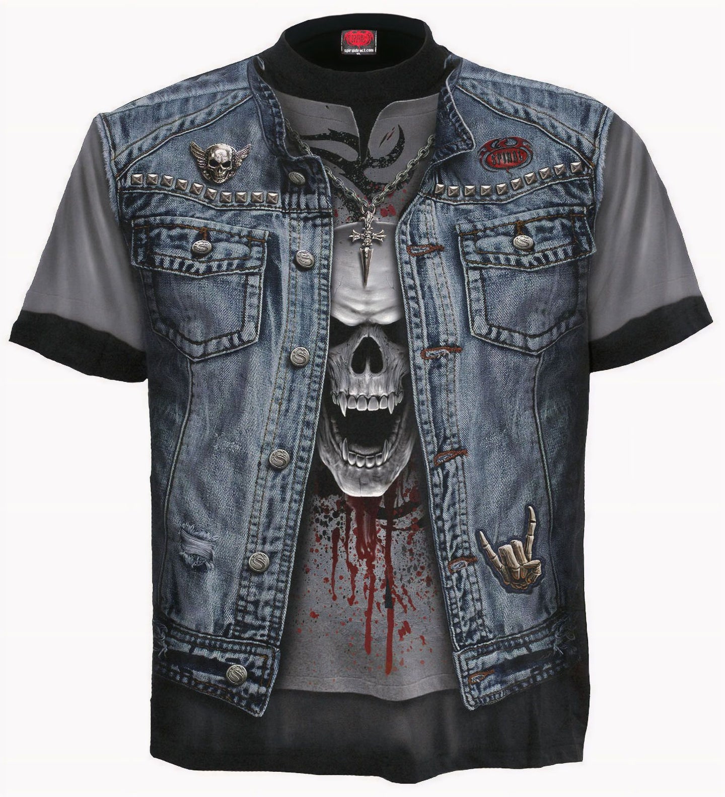 Trash Metal Allover T-shirt