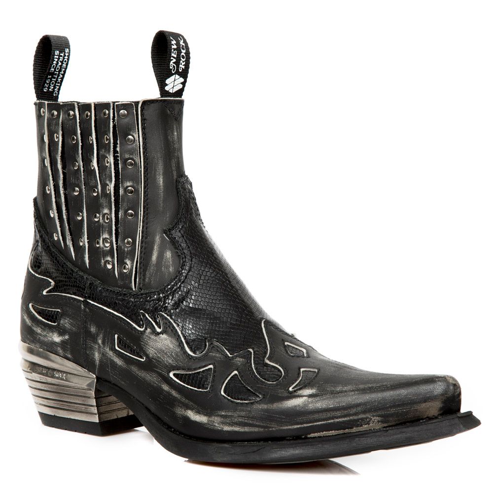 New Rock Enkellaarzen M.WST047-S2