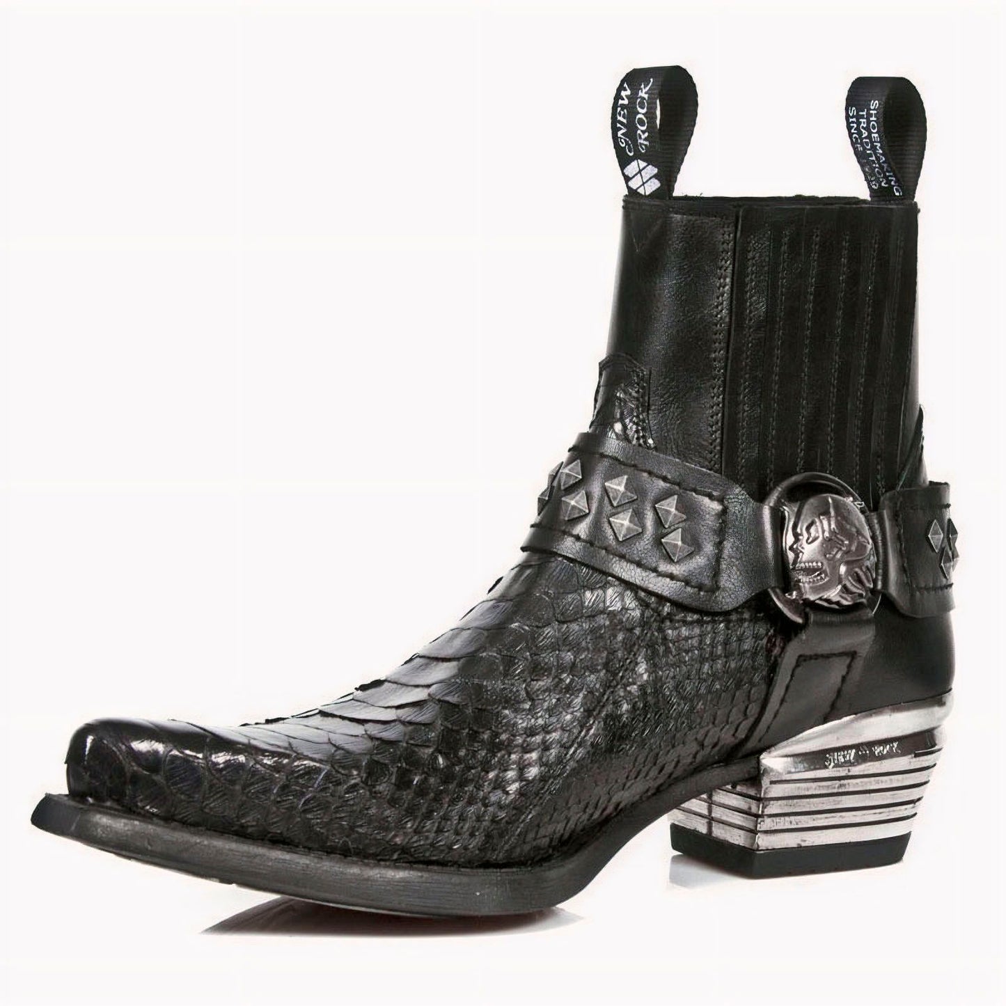 New Rock Enkellaarzen M.7995PT-S4