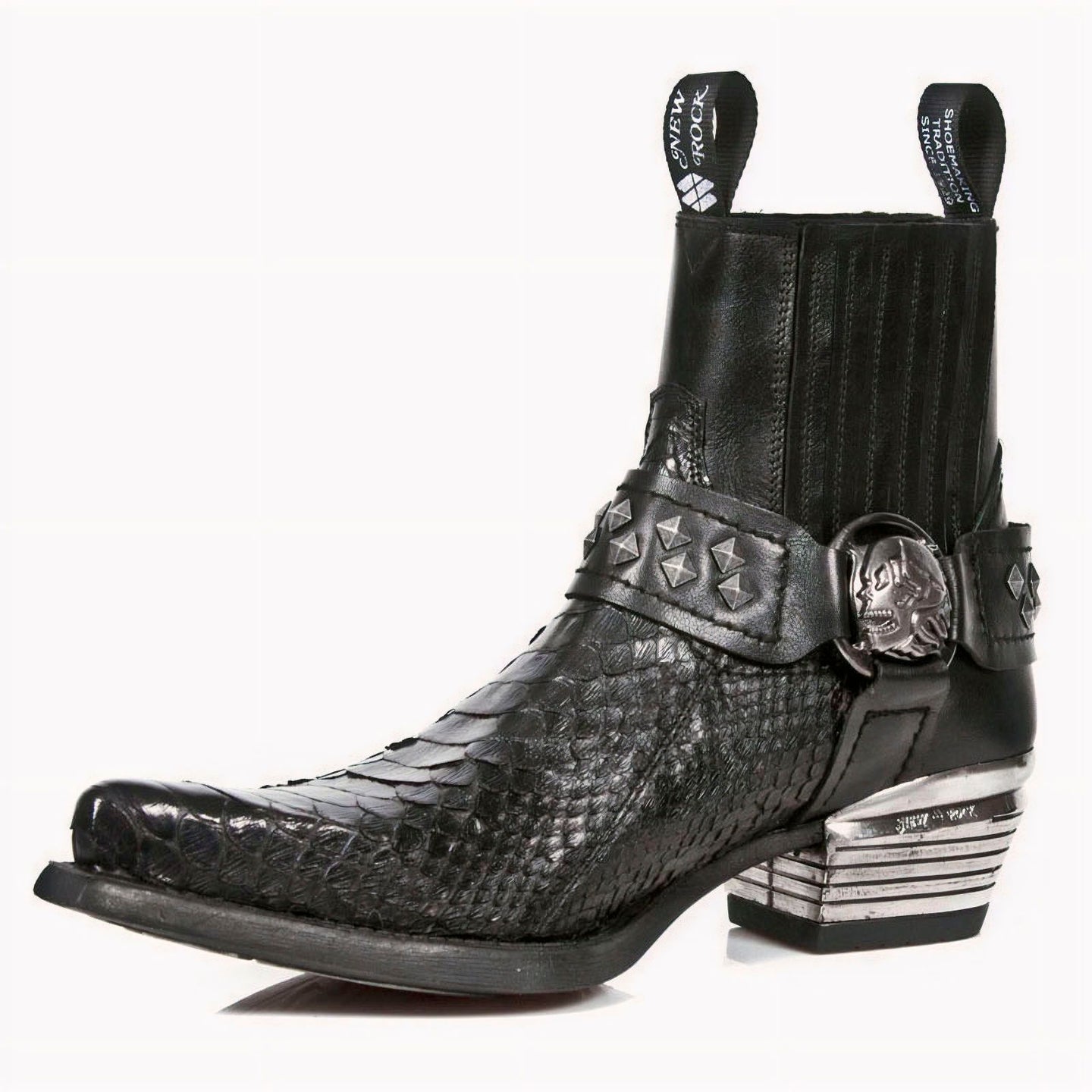 New Rock Enkellaarzen M.7995PT-S4