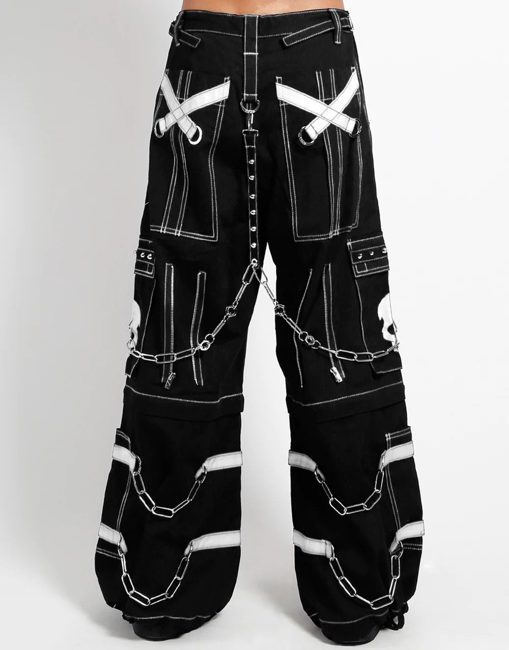 Skull Zip Off Broek