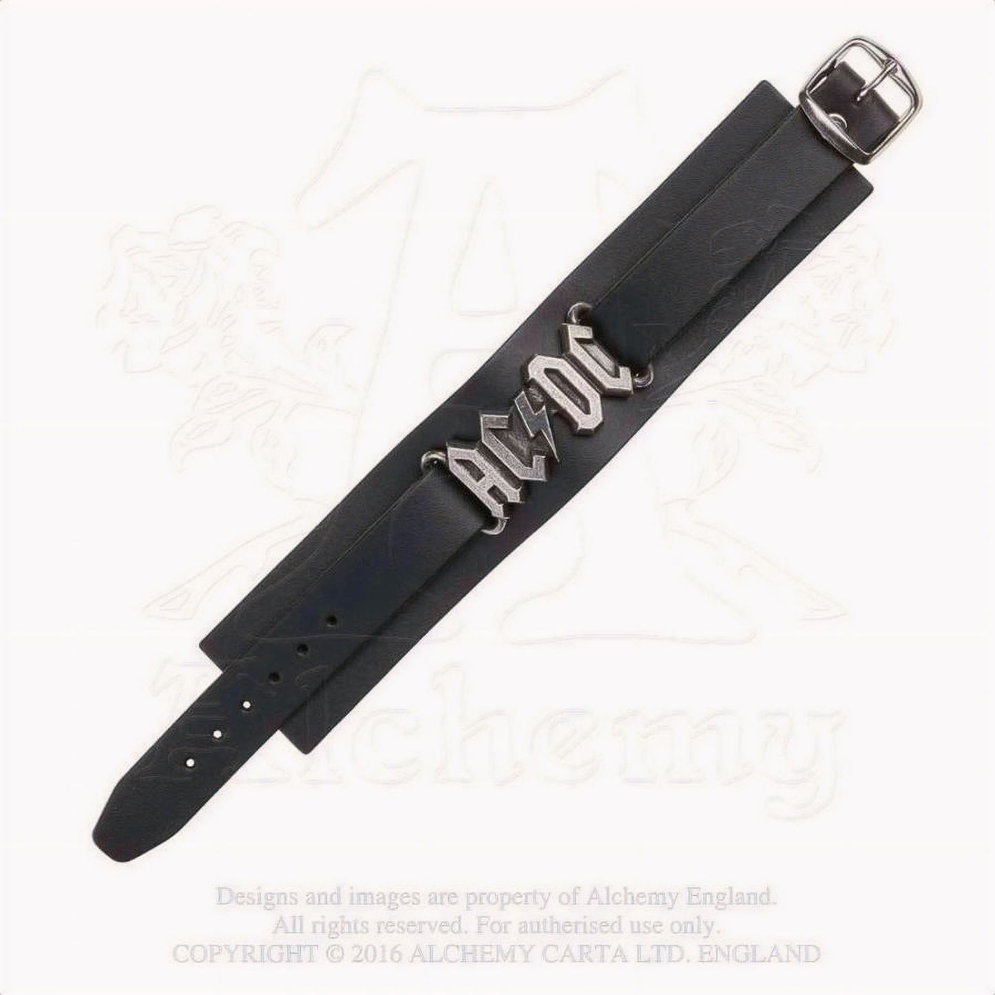 AC/DC Logo Polsband