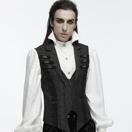 Punk Rave Forsaken Gilet Zwart