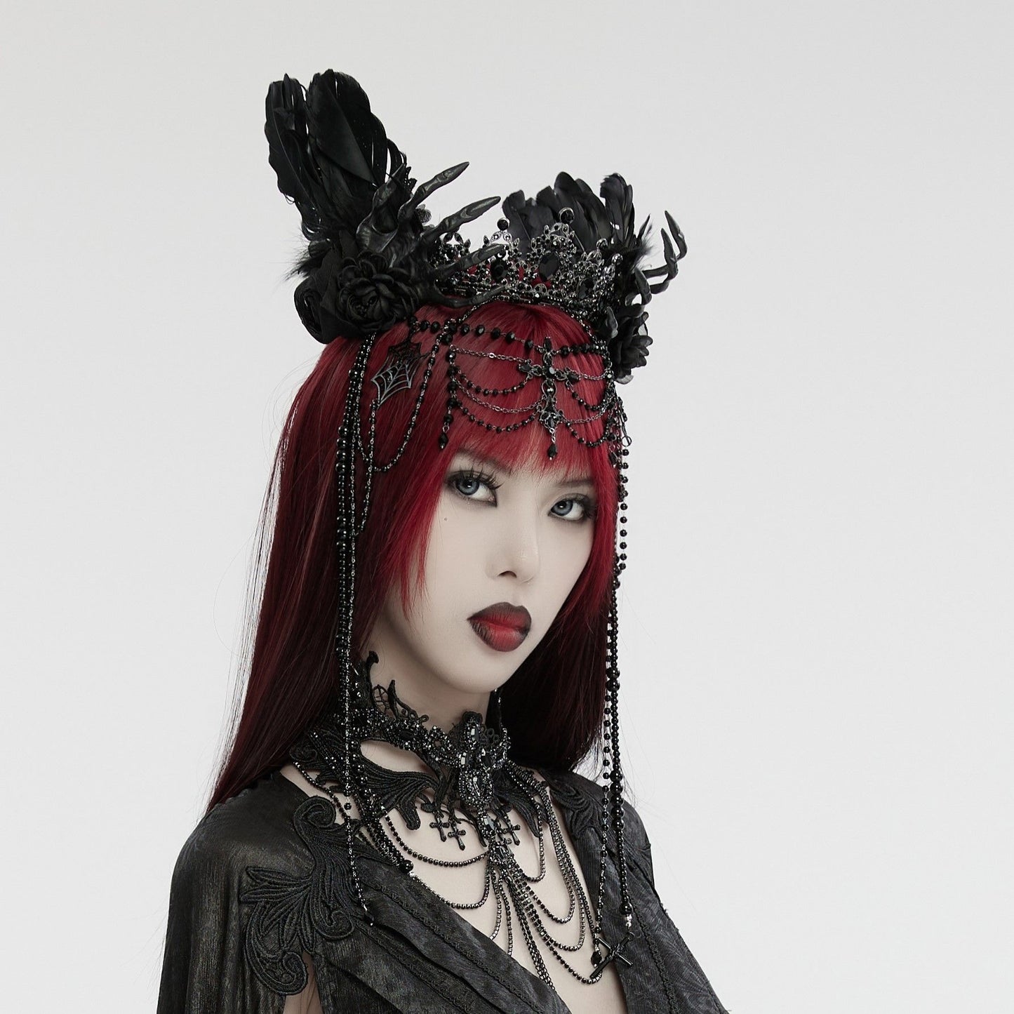 Wicked Tiara Kroon Zwart