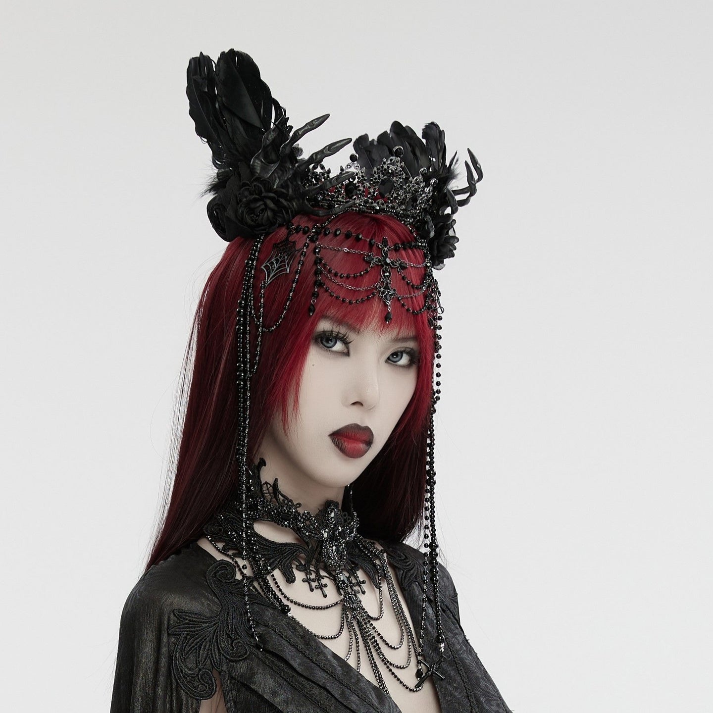 Wicked Tiara Kroon Zwart