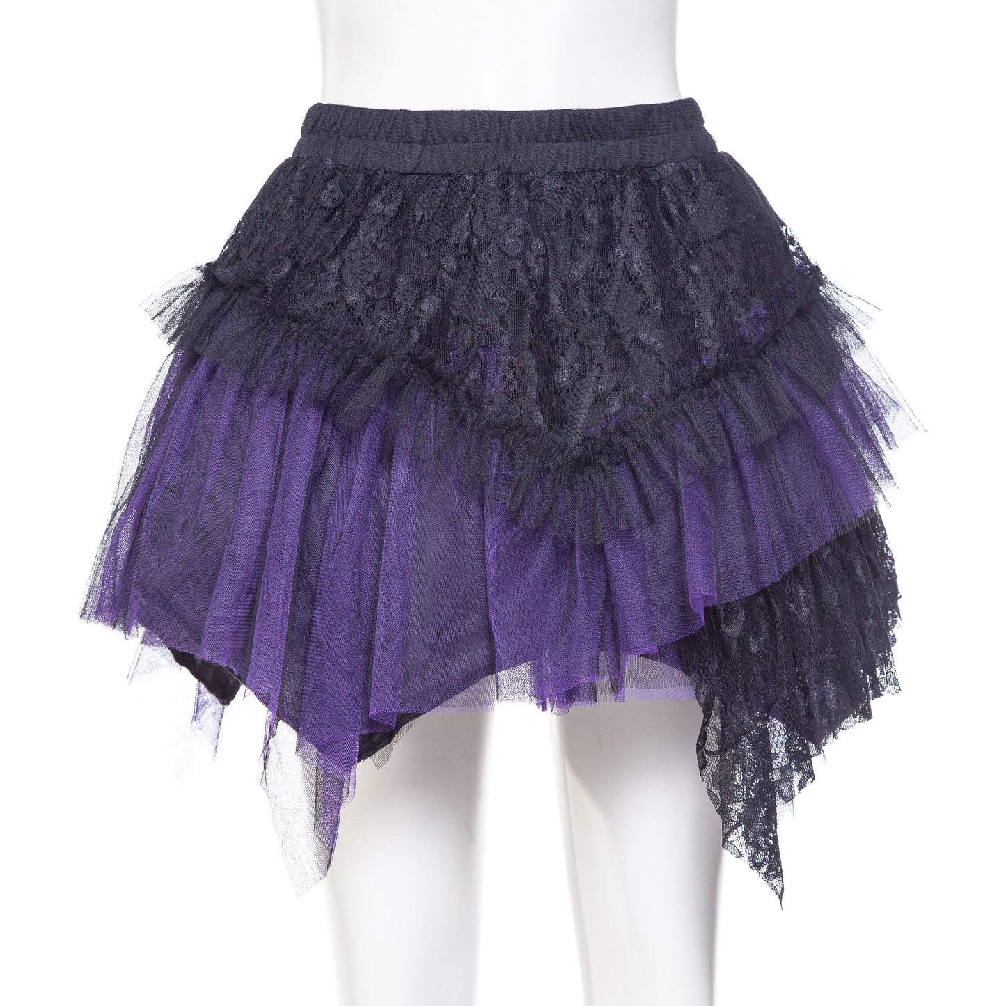 Pulse Skirt Black - Purple