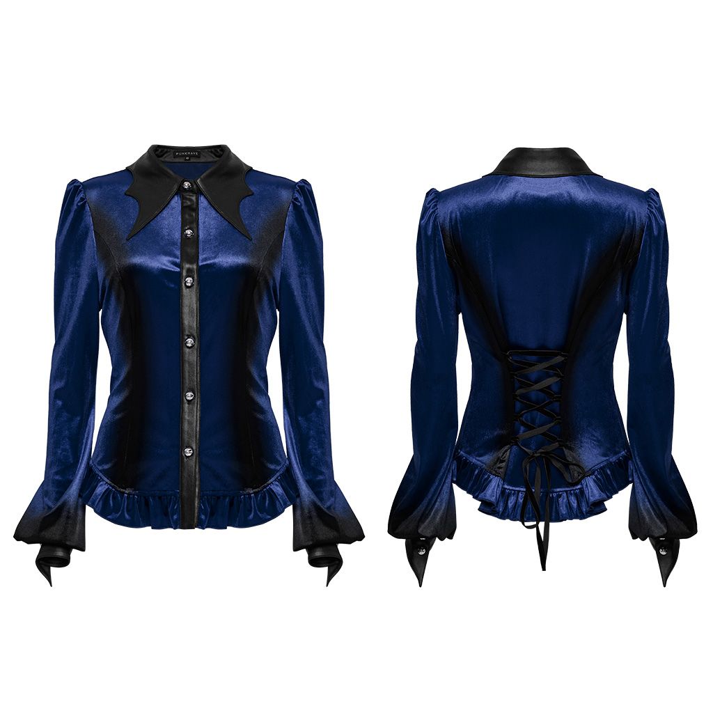 Expect Shirt Blauw - Zwart