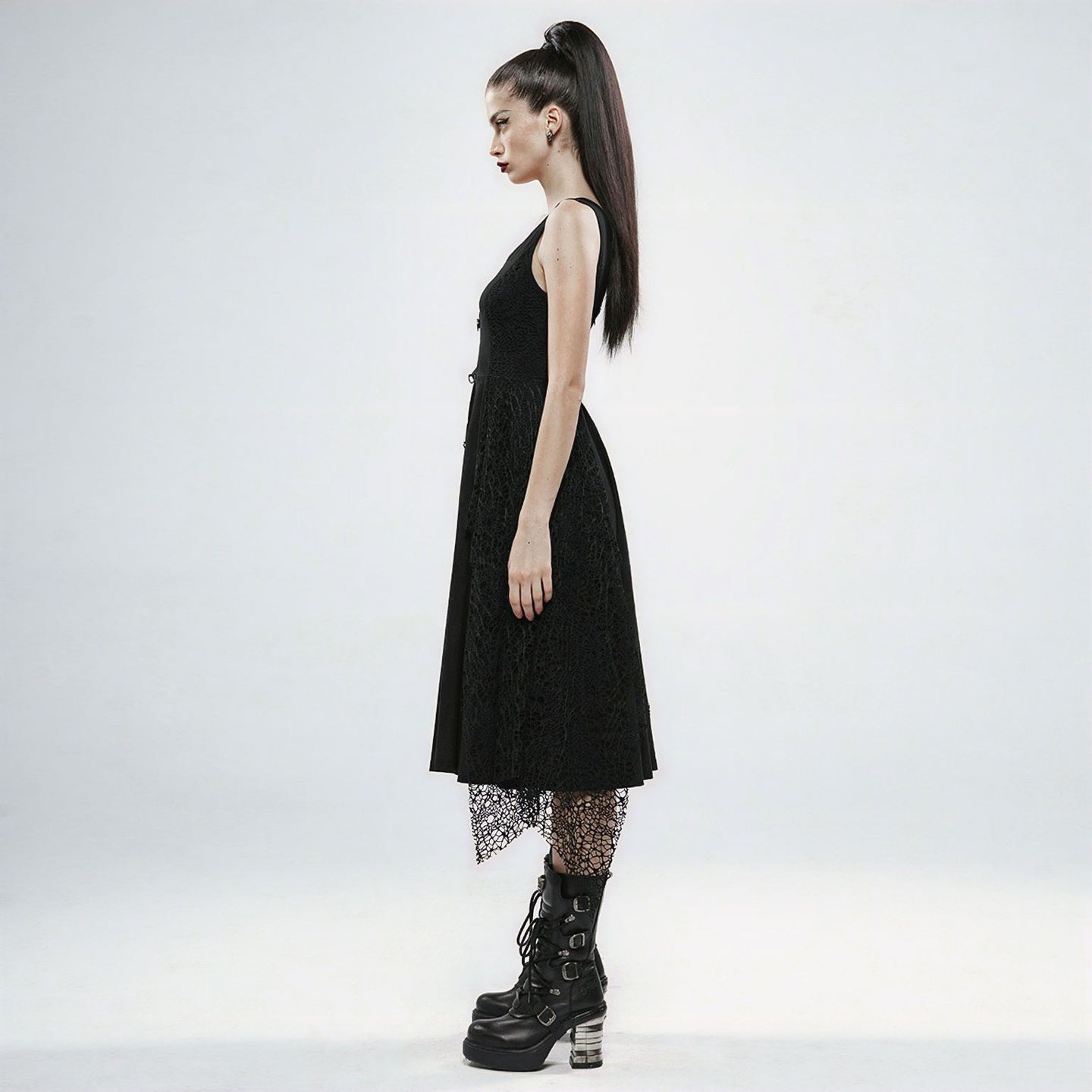 You'll Go Far Dress Black