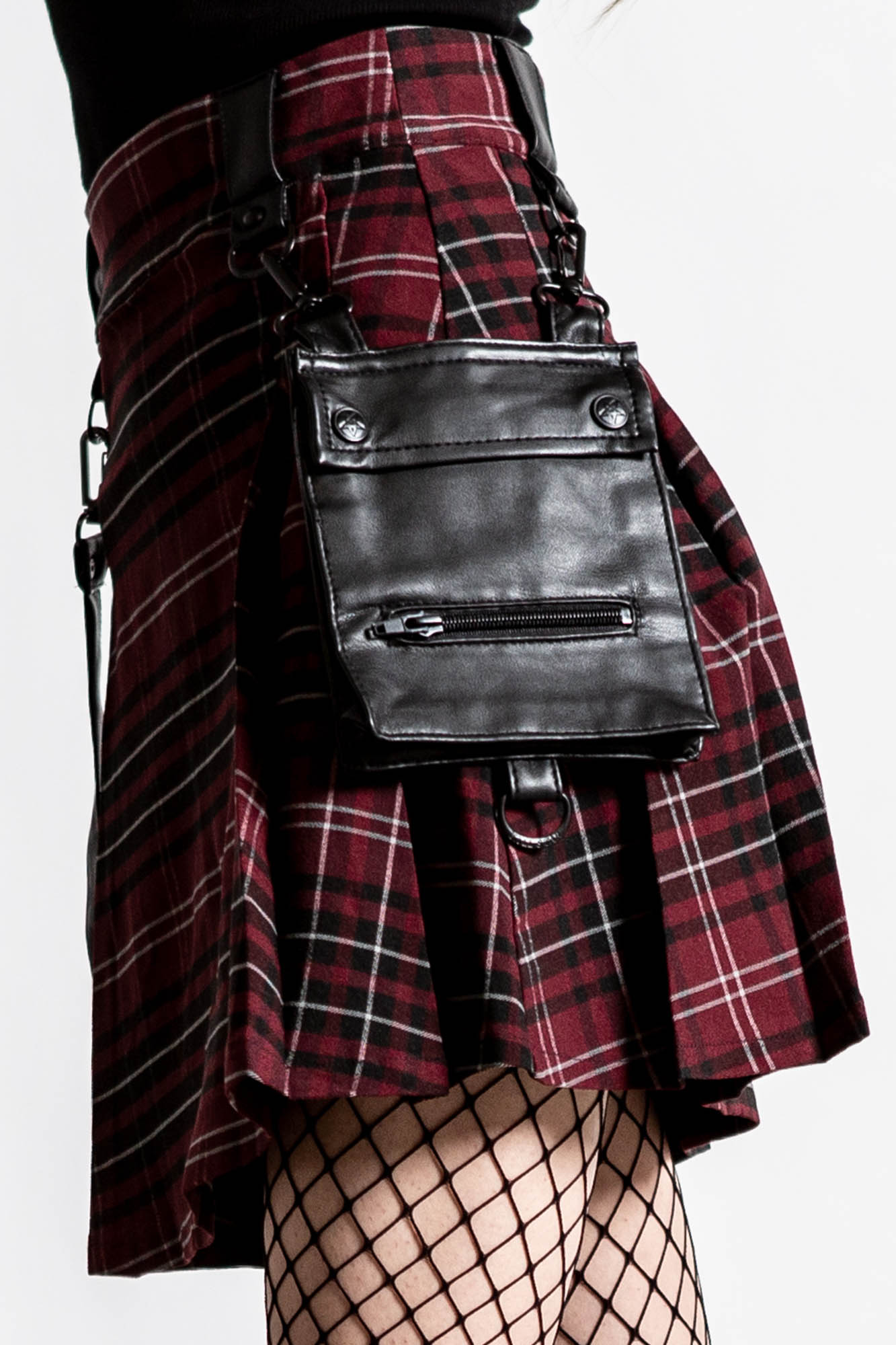 Killstar Gunner Rok Blood Tartan