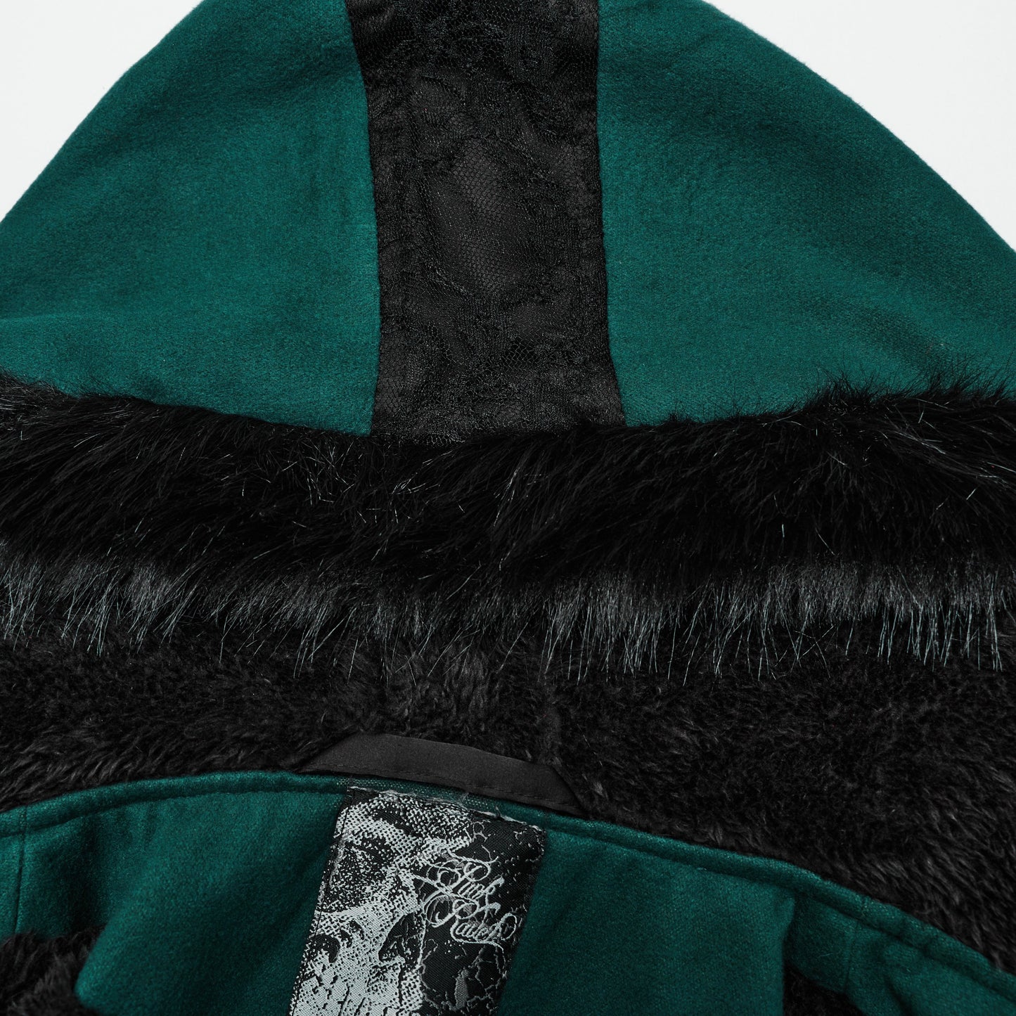 Pyon Pyon Dolly Jas Groen - Zwart