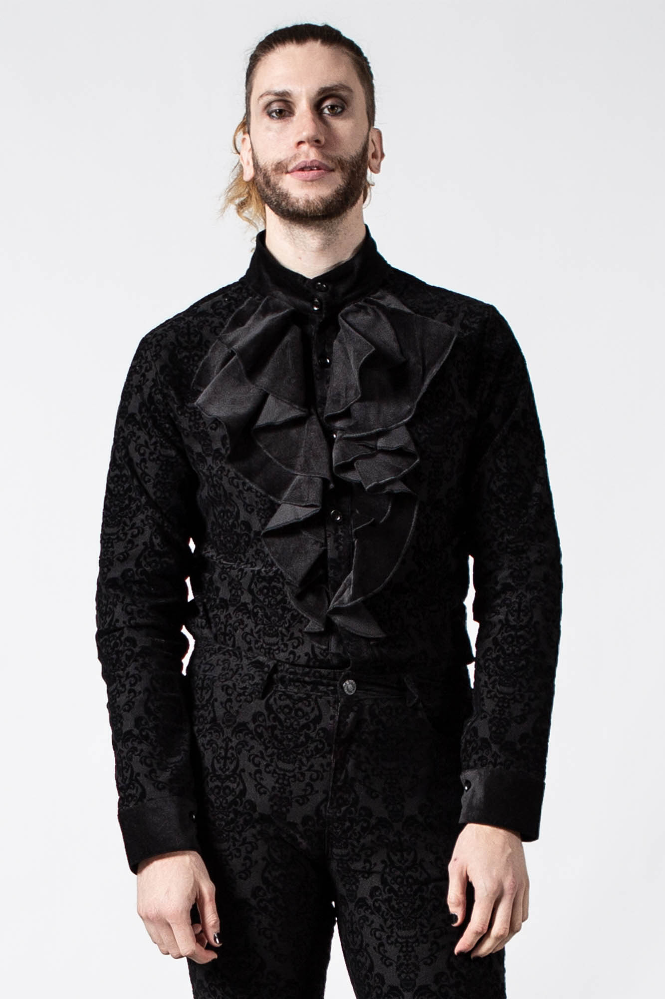 Killstar Thorn Ruffle Shirt