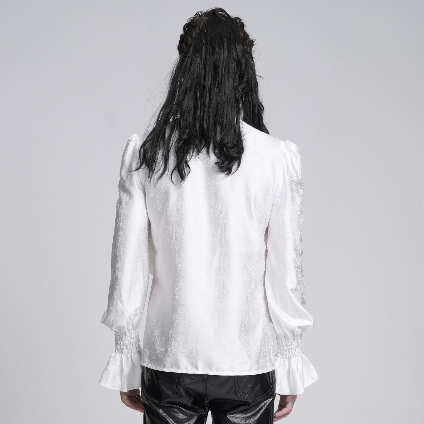 Devil Fashion SHT12402 men's shirt romantic gothic back view