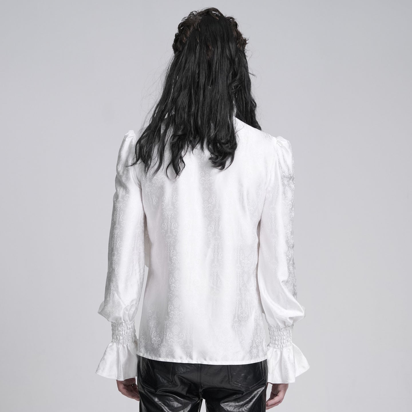 Devil Fashion SHT12402 men's shirt romantic gothic back view