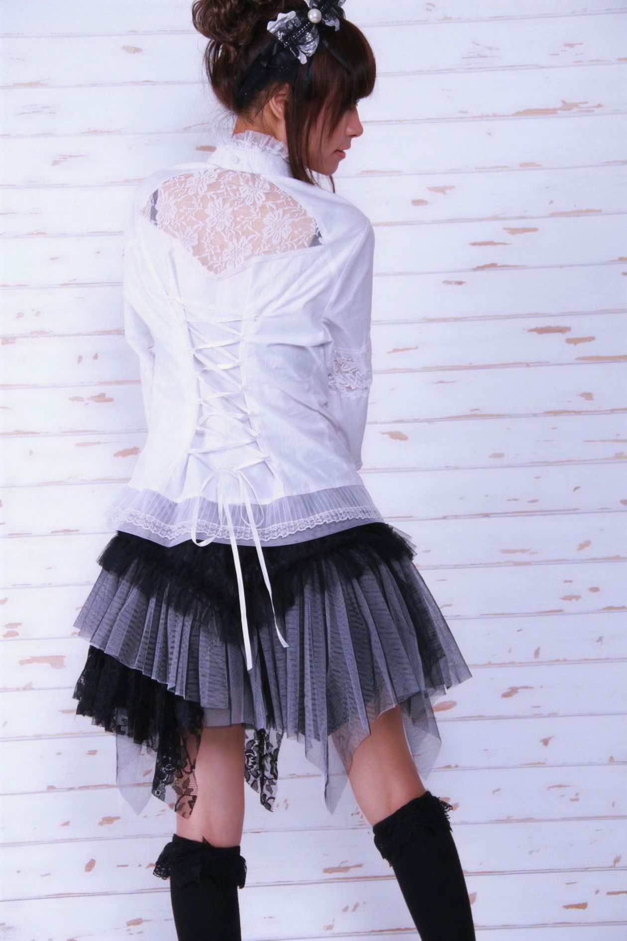 Pulse Skirt Black - Green