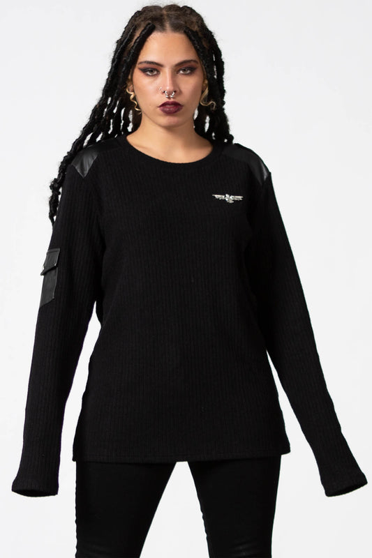 Killstar At Ease Long Sleeve Top