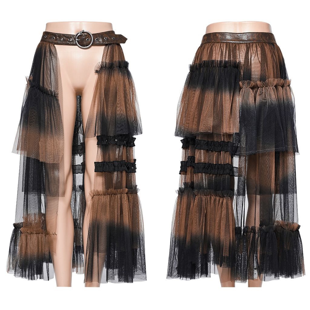 Reason Why Overskirt Black - Brown
