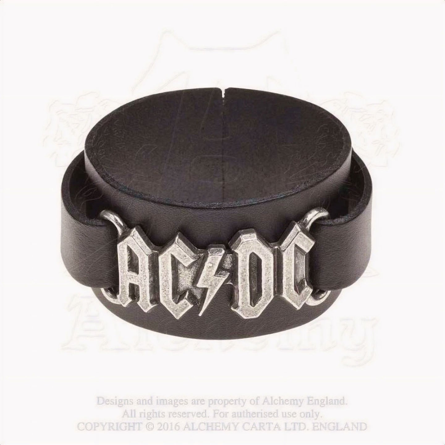 AC/DC Logo Polsband