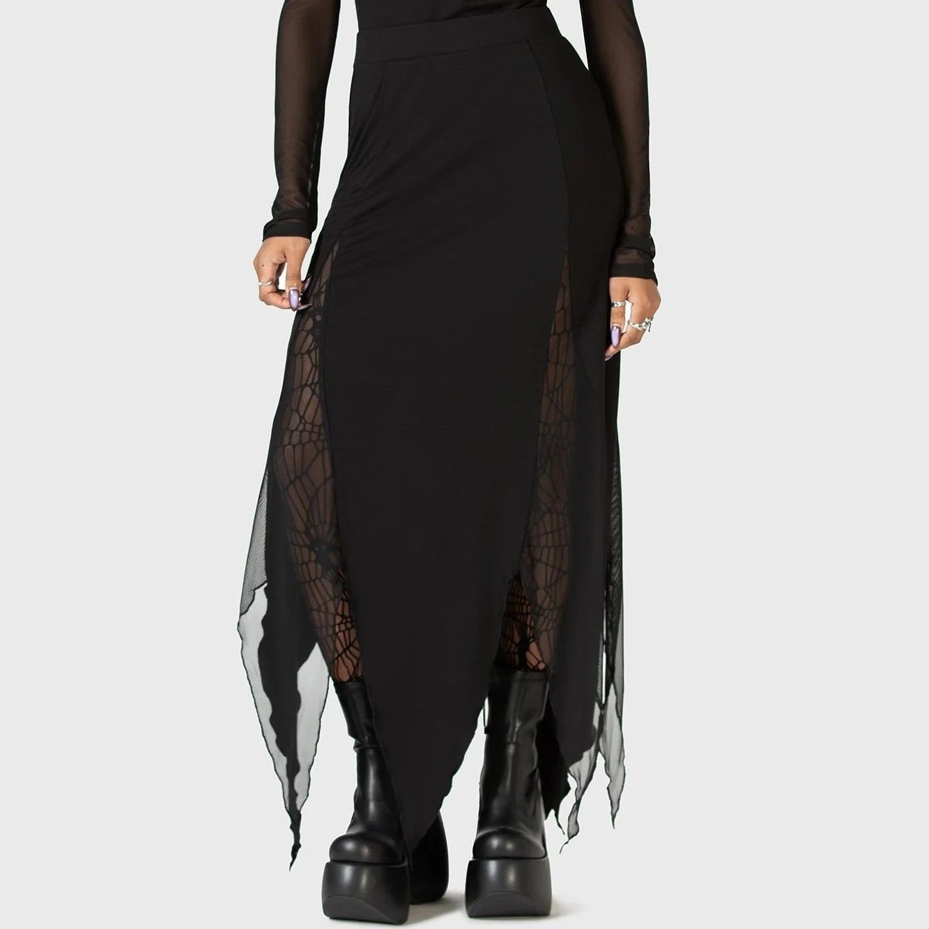 The Grimmer The Better Midi Rok