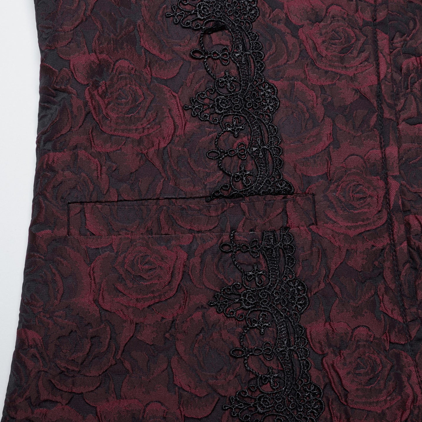 Punk Rave Forsaken Gilet Rood