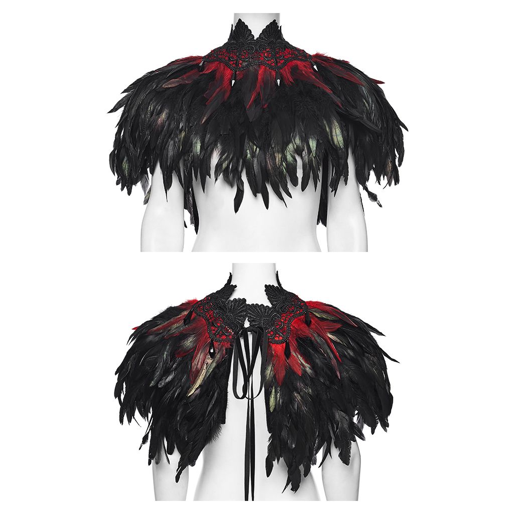 Show It Schouderstuk Zwart - Rood