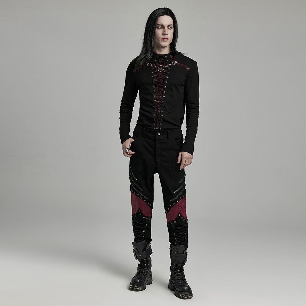 Cry Broek Zwart - Rood