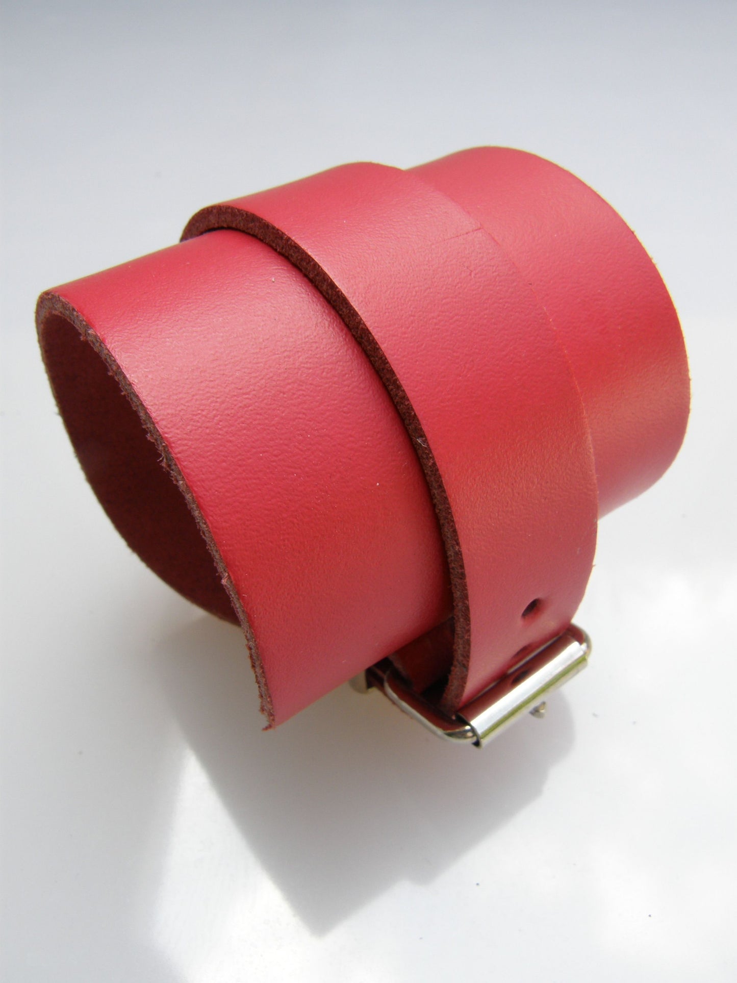 Polsband Biker Wrap Rood 60mm