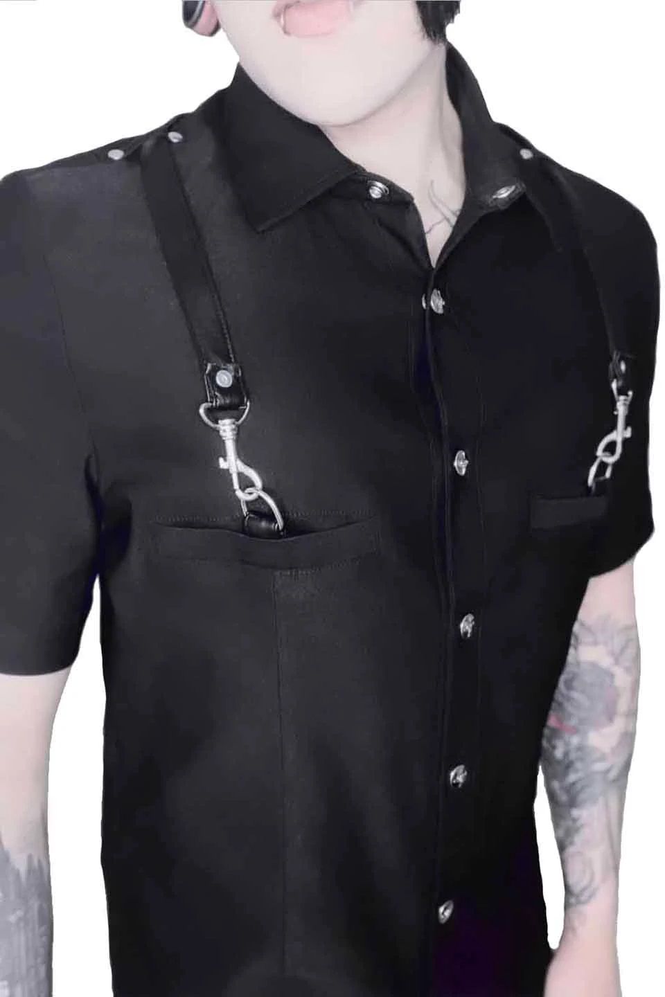 Men's Short Sleeve Gangsta Pranksta Shirt