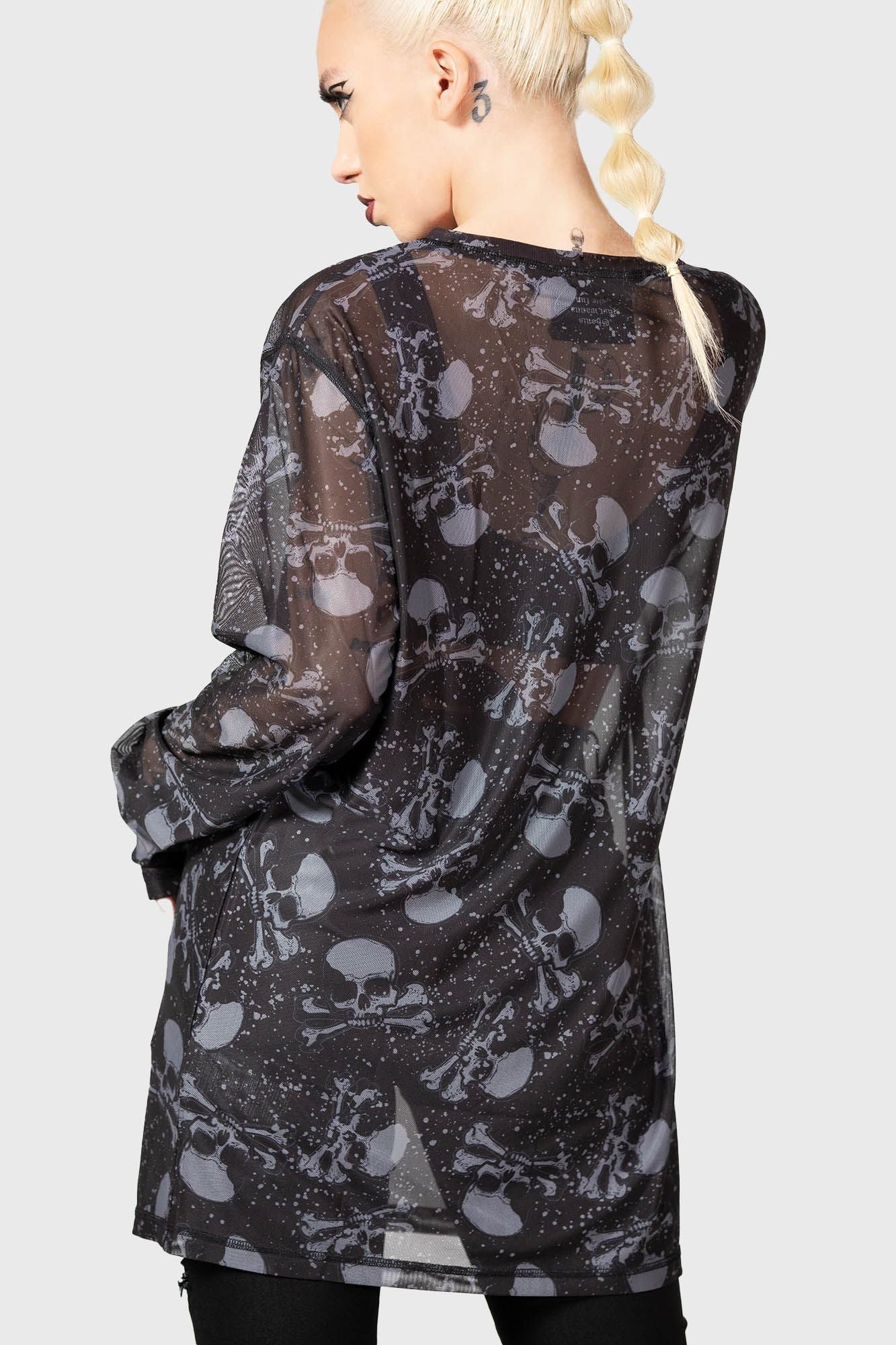 Killstar Fright Train Long Sleeve Top
