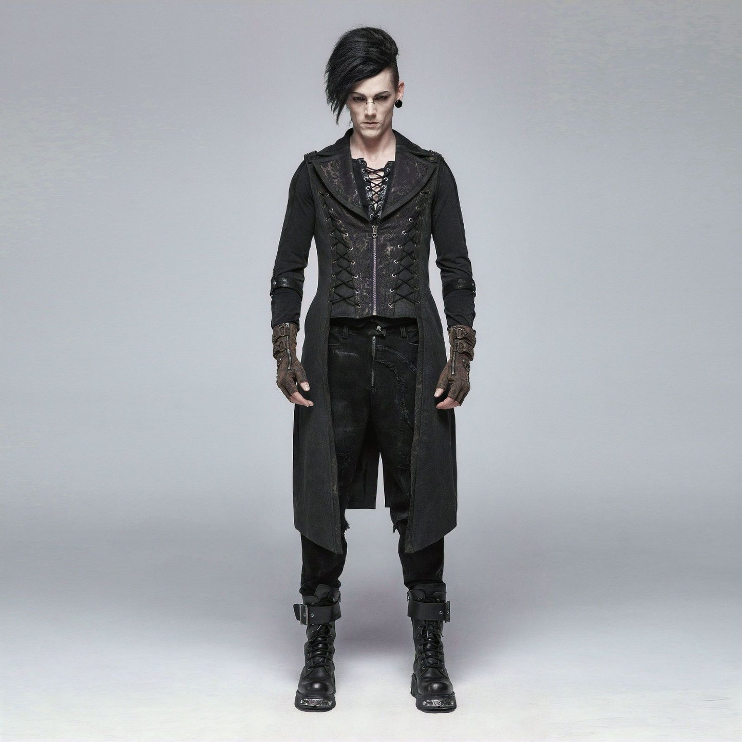 Stay Here Waistcoat Black